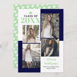 Anuncio Clase de 2025 cuatro marines de fotos, graduación