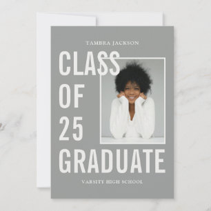 Anuncio Clase de 26 Foto Graduado Graduación