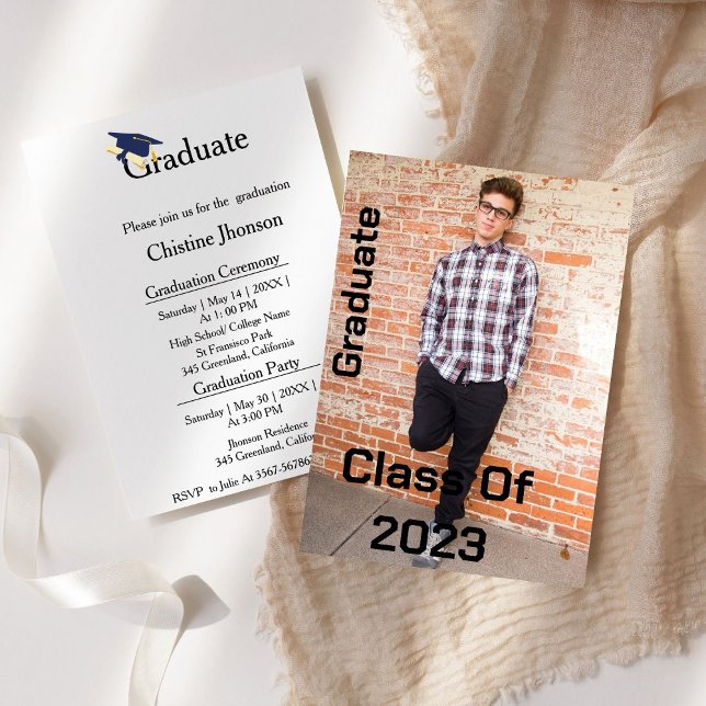 Anuncio Clase de ceremonia de graduación moderada de 2023 (Subido por el creador)