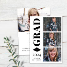 Clase de collage de fotos de 2024 Graduación