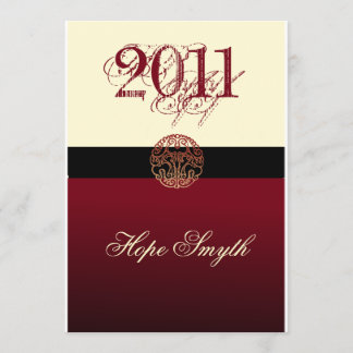 Anuncio Clase de Cream & Burgandy 2011