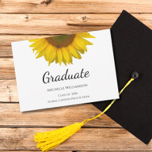 Clase de graduación de girasol amarillo 2023  