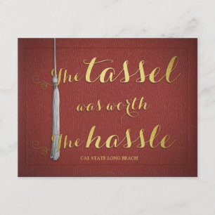 Anuncio Clase de graduación de la universidad 2014/de la