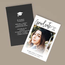 Anuncio Clase de Graduado por Superposición de Fotografía 