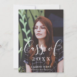 Anuncio Clase de la elegante foto de graduación de 2025