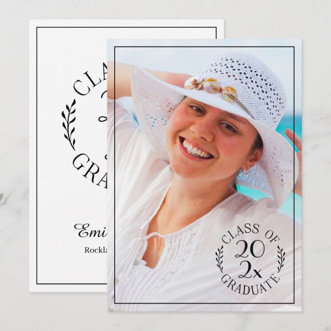 Anuncio Clase de la tipografía moderna de posgrado 2025 (Anverso / Reverso)