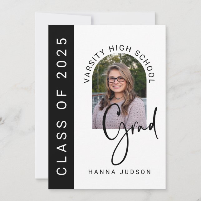 Anuncio Clase Del Partido De Graduación Del Arco Fotográfi (Anverso)