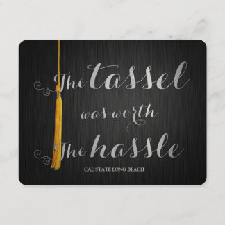 Anuncio Clase Elegante y Clásica de Graduación Universitar