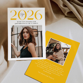 Anuncio Clase moderna de 2025 Graduación de fotografía de 