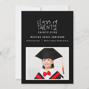 Anuncio Clase moderna de marcadores de la graduación de fo