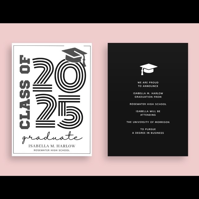 Anuncio Clase Retro Moderna de la Escuela Secundaria 2025 (Subido por el creador)