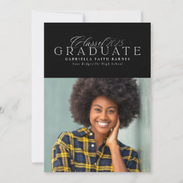 Anuncio Clásica clase elegante de la graduación 2025