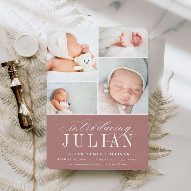 Anuncio Classic Introduction | Multi Photo Birth (Subido por el creador)