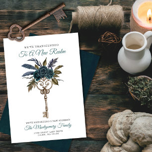 Anuncio Clave floral gótica nueva casa nueva dirección mov