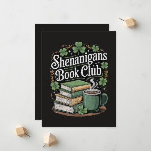 Anuncio Club de lectura día de San Patricio