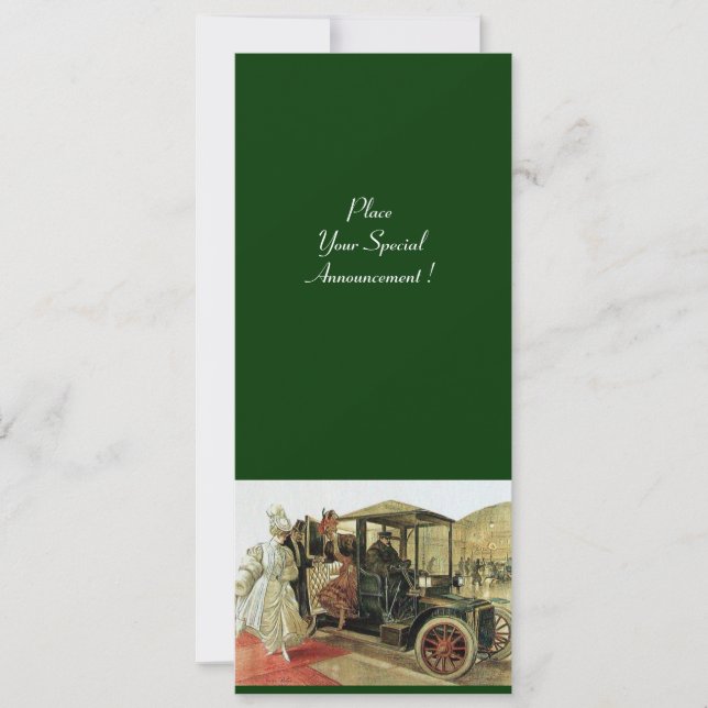 Anuncio COCHE RETRO , RESTAURACIÓN AUTOMÁTICA 2,verde rojo (Anverso)