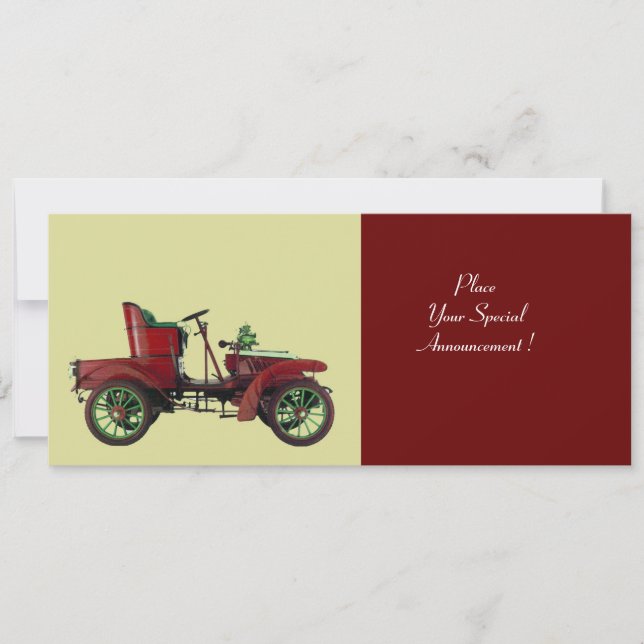 Anuncio COCHE RETRO , RESTAURACIÓN AUTOMÁTICA ,negro (Anverso)