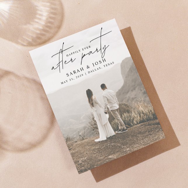 Anuncio Código QR Feliz Nunca Después De La Foto Del Fiest (Our Fairy Tale Continues... Join Us for Our Happily Ever After Party! 🌟🍾)