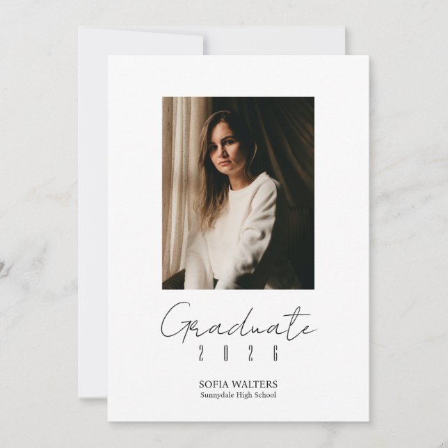 Anuncio Colaje de Fotos Clase de Guión Graduación Moderna (Anverso)