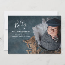 Colaje de Fotos con Nombre Personalizado Niño Reci