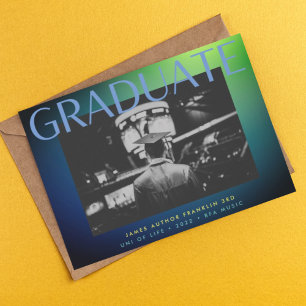 Anuncio colegio de personalizados azul verde gris oscuro