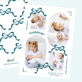 Anuncio collage de arcos azules 4 fotos foto niño de la fo