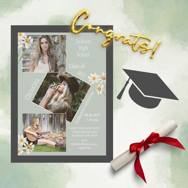 Anuncio Collage de fotos 3 Graduación personalizada (Subido por el creador)