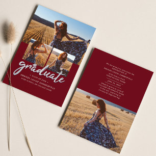 Anuncio Collage de fotos de graduación 2026 Graduado