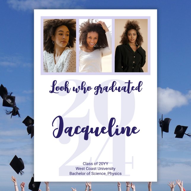 Anuncio Collage de fotos de Graduación Moderna 2025 con gu (Subido por el creador)