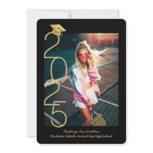 Collage de fotos Moderno Abierto 2025 Graduación