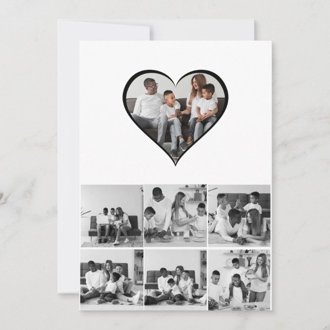 Anuncio Collage de fotos negro y blanco 7 (Anverso)