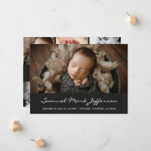 Collage de fotos recién nacidos negros nacimiento 