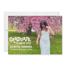 Collage de fotos vintage minimalista para graduaci