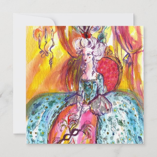 ANUNCIO COLOMBINA / MARDI GRAS BOLA MASQUERADE (Anverso)