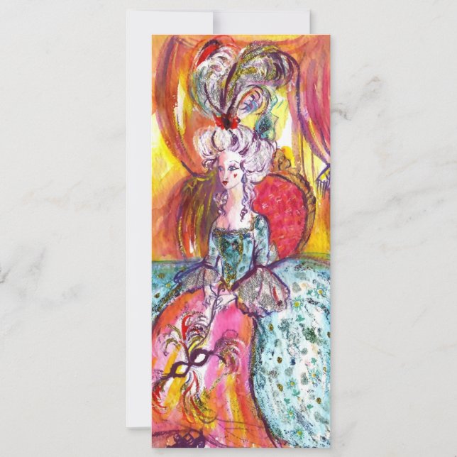 ANUNCIO COLOMBINA / MARDI GRAS BOLA MASQUERADE (Anverso)