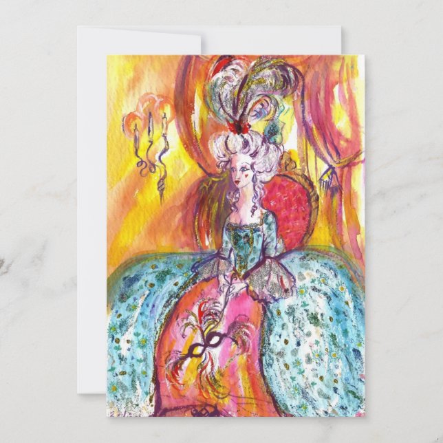 ANUNCIO COLOMBINA / MARDI GRAS BOLA MASQUERADE (Anverso)