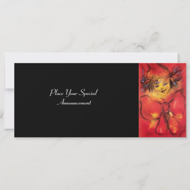 Anuncio COLOR CON RIBÓN ROJO, amarillo negro (Anverso)