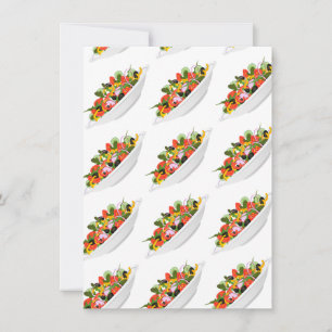 Anuncio Coma más plantas con letras de motivación de ensal