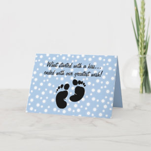 Anuncio Comenzó Con Un Personalizado Azul De Deseos De Bes