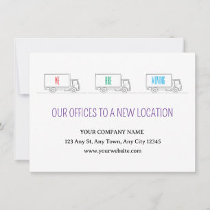 Anuncio Comercial de Mudanza a una Nueva Ubicación