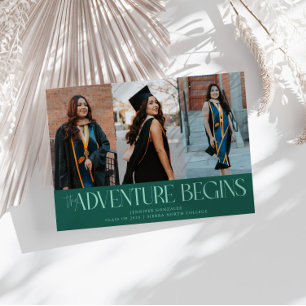 Anuncio Comienza la aventura Verde Grad Multi Foto