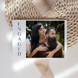 Anuncio Compromiso Rústico Floral de Magnolia Blanca