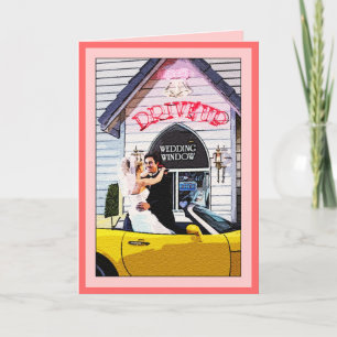 Anuncio Conduzca encima de la boda