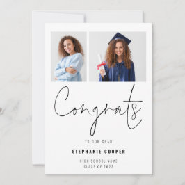 Anuncio Congrats Script 2 Foto Graduación 2023