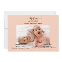 Conoce a Nuestros Bebés Milagro Niños Gemelos