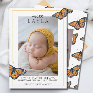 Anuncio Conozca el nacimiento de la mariposa bebé