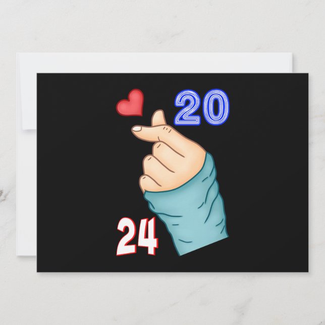 Anuncio Corazón coreano 2024 (Anverso)