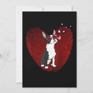 Anuncio Corazón gráfico de Día de San Valentín lindo en Bo