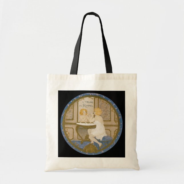 Anuncio cosmético vintage - Bolsa (Frente)