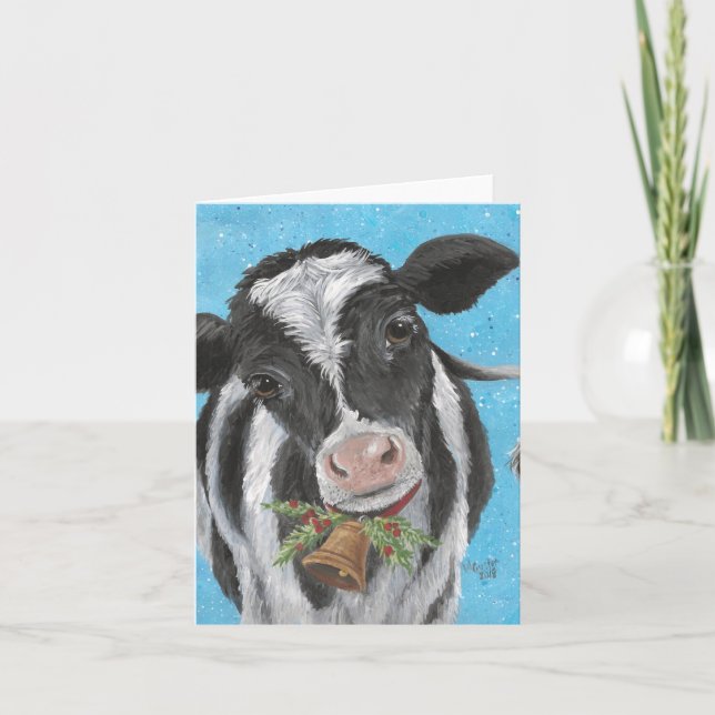 Anuncio Cow Bell Folded Card (Anverso)
